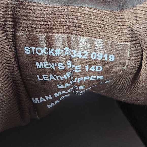 Chippewa Edge Walker Mens Wedge Bottom Composite Toe Work Boots Size 14 D - Picture 9 of 9